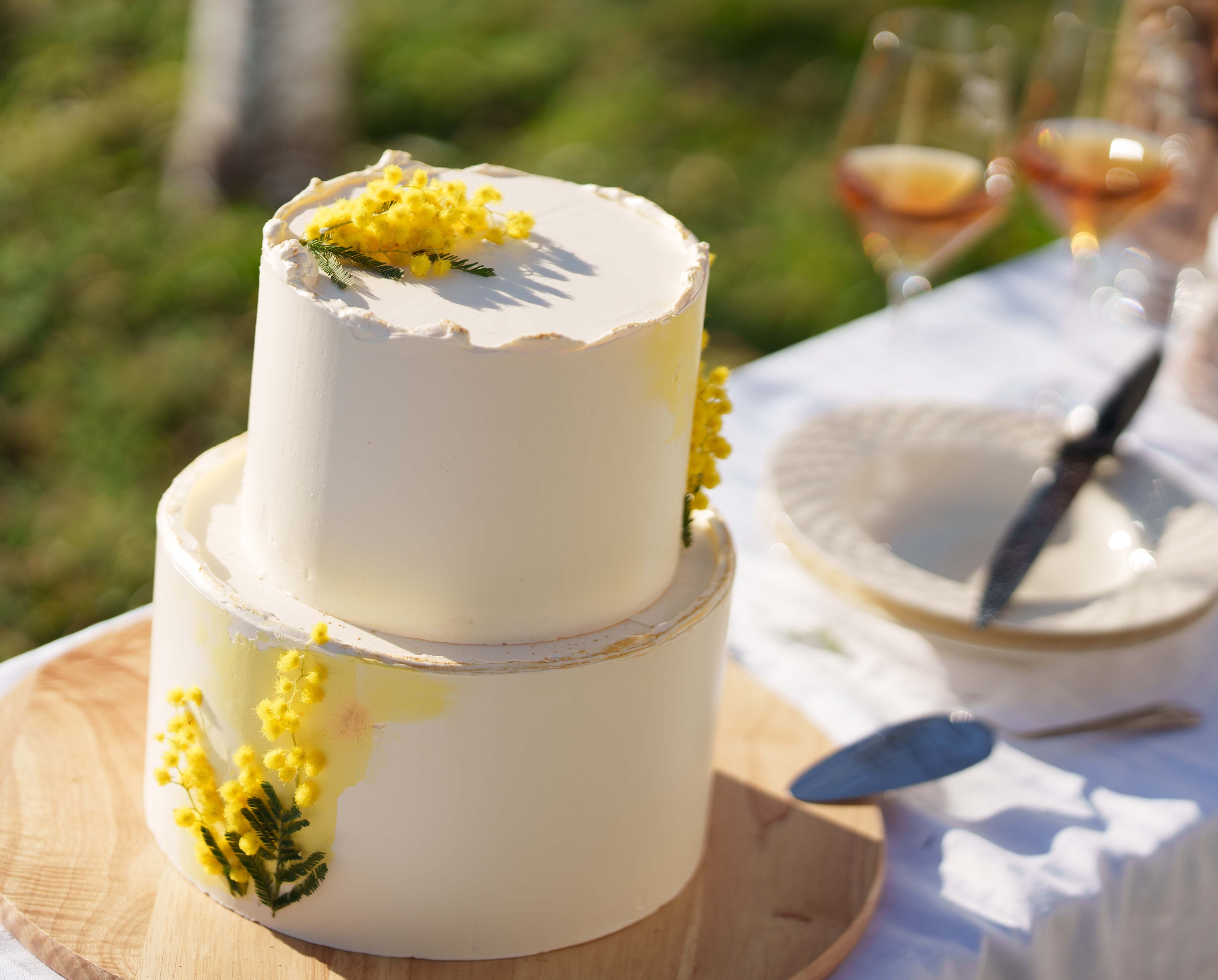 Zsanett cukrász munka közben